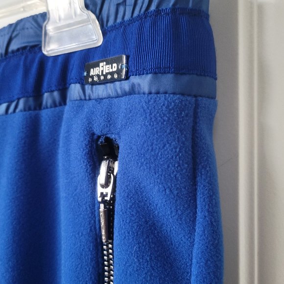 Airfield 2 pc Cobalt Blue Fleece jacket and pants - Picture 11 of 16